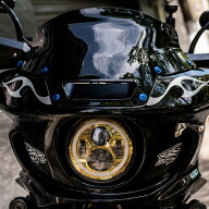 HOGWORKZ ウィンドシールド ボルトセット (ブルー) ローライダーST