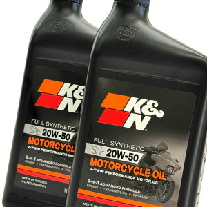 K&N ���w�����G���W���I�C�� 20W-50 1�N�I�[�g