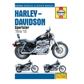 【Haynes】モーターサイクルリペアマニュアル 1970～2013 スポーツスター 4201-0038