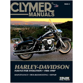 【CLYMER】モーターサイクルリペアマニュアル 1984～1998 ツーリング/1984～1994 FXR 4201-0100