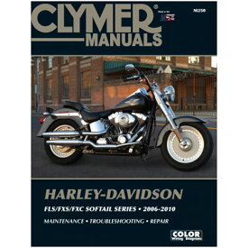 【CLYMER】モーターサイクルリペアマニュアル 2006～2010 ソフテイル 4201-0198