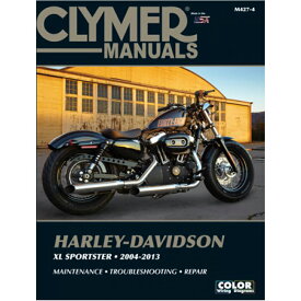 【CLYMER】モーターサイクルリペアマニュアル 2004～2013 スポーツスター 4201-0221