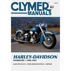 【CLYMER】モーターサイクルリペアマニュアル 1948～1965 パンヘッド M418