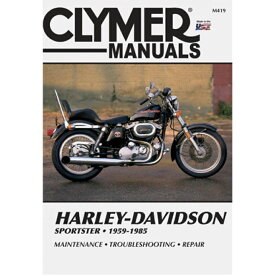 【CLYMER】モーターサイクルリペアマニュアル 1959～1985 スポーツスター M419
