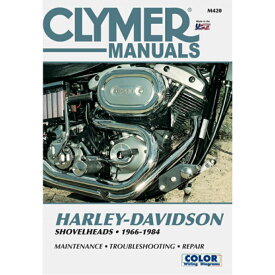 【CLYMER】モーターサイクルリペアマニュアル 1966～1984 ショベルヘッド M420