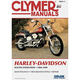【CLYMER】モーターサイクルリペアマニュアル 1984～1999 ソフテイル/FX M421