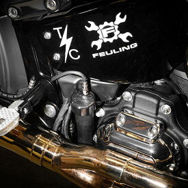 【FEULING】 ブリーザーベント オイルディップスティック　ポリッシュ　ソフテイル