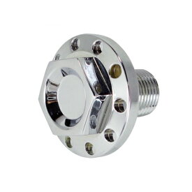 【ジョーカーマシン】 ステアリングステム クローム　1988〜2021 スポーツスター、1991〜2005 ダイナ 0410-0174