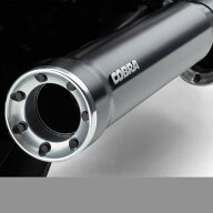 【コブラ】 3インチ スリップオンマフラー RPT ブラック 1995〜2017 ダイナ ダイナ 6055B