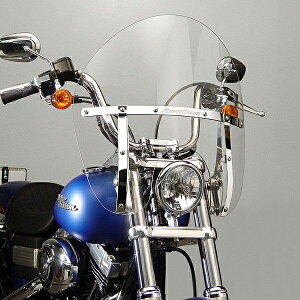 【ナショナル サイクル】スイッチブレード チョップド クイックリリース・ウインドシールド クリア M8 FXBB/S、FXLR等 N21431A