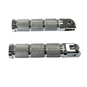 【ハード ドライブ】レトロ ライダーフットペグ クローム 2018〜2024 FXBR/S、FXLR/S、FXBB/S、FXFB/S 820-4065