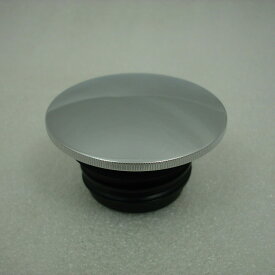 【Vファクター】 1/8インチ ナール付 フュエルキャップ クローム 1982〜2019 ハーレー全車種 80083