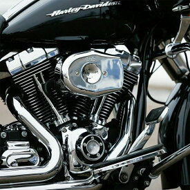 【S&S】ステルス トリビュート エアクリーナー クローム ツインカム・電子制御スロットル用