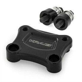 【クラウス】SF-PB-01-A T-レックス 2.5インチ プルバックプレート ブラック M8 ソフテイル