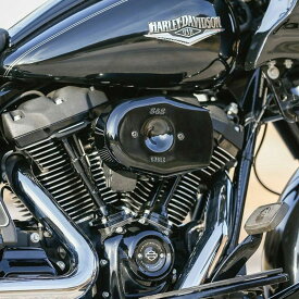 【S&S】ステルス トリビュート エアクリーナー ブラック M8