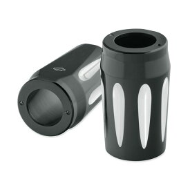 【45600031】ハーレー純正 エッジカット・アッパーフォークスライダーカバーEdge Cut Upper Fork Slider Covers M8ツーリング&トライク TCツーリング&トライク