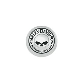 【99670-04】ハーレー純正　フュエルキャップメダリオン ウィリーG・. スカルWillie G Skull Fuel Cap Medallion EVOダイナ M8ソフテイル スポーツスター ダイナ