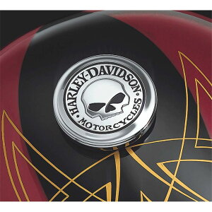 y99669-04zn[[ tGLbv_I EB[GE. XJWillie G Skull Fuel Cap Medallion X|[cX^[