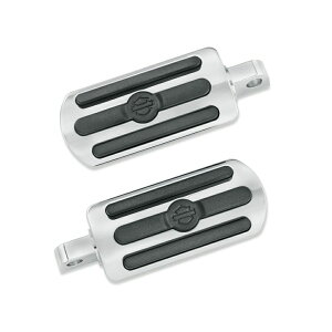 【50130-95A】ハーレー純正 クローム&ラバー・カスタム・フットペグ&シフターペグ ラージChrome and Rubber Custom Footpegs EVOソフテイル EVOツーリング M8ツーリング&トライク TCソフテイル TCツーリ