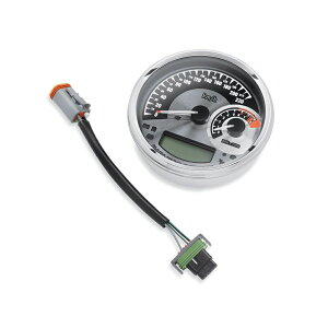 y70900071Azn[[ Rrl[V Xs[h[^^R[^ XpA~jE5 in. Combination Analog SpeedometerTachometer Kilometershr- Spun Aluminum Dial EVOc[O TC\teC TCc[