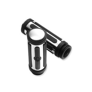 y56263-96Azn[[ N[o[EnhObv [WChrome and Rubber Hand Grips EVO\teC EVOc[O TCc[O&gCN V-ROD