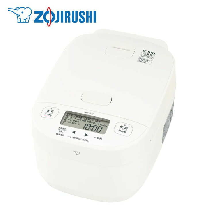 楽天市場】象印（ZOJIRUSHI）【NW-YB10-WA】圧力IH炊飯ジャー 
