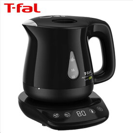 ティファール（T-fal）【KO8418JP】電気ケトル　エコブラック　■アプレシア ロック コントロール0.8L　■あんしん機能・8段階温度コントロールタイプ　■送料無料（北海道・沖縄県・離島は送料が掛かります）