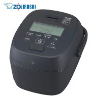 象印（ZOJIRUSHI）【NW-WD10-BA】圧力IH炊飯ジャー　ブラック　■豪熱大火力　5.5合炊き　■鉄（くろがね…