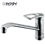 カクダイ　【117-061】　シングルレバー混合水栓　給湯制限シングルレバー仕様（エコ）　ワンホールタイ…