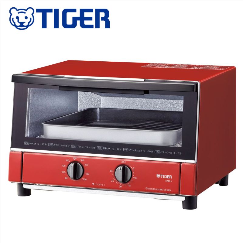 楽天市場】タイガー（TIGER）【KAM-S131-R】オーブントースター □や