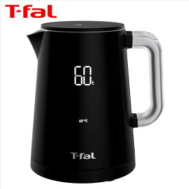 ティファール（T-fal）【KO8548JP】電気ケトル　ブラック　■ディスプレイ コントロール 1.0L　■ボディに灯るデジタルディスプレイ　■5段階温度コントロール・60分間保温可能タイプ　■送料無料（北海道・沖縄県・離島は送料が掛かります）