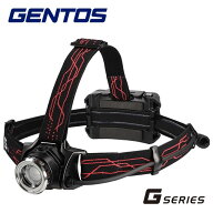 ジェントス（GENTOS）【GH-203RG】LEDヘッドライト　■Gシリーズ　700lm（Highモード時）　■USB充電式（…