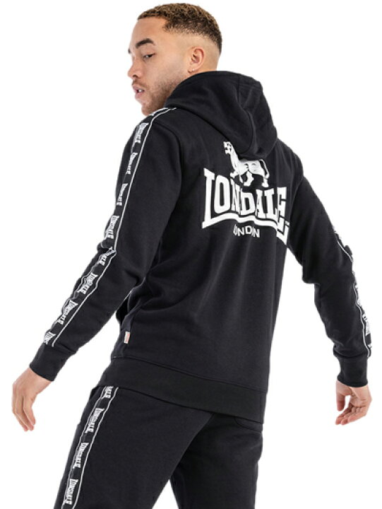 楽天市場】LONSDALE ロンズデール / フルジップパーカ(BIGTON) Black 