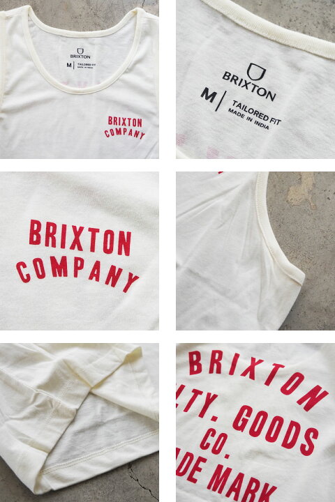 楽天市場】BRIXTON ブリクストン タンクトップ メンズ WOODBURN 22736 