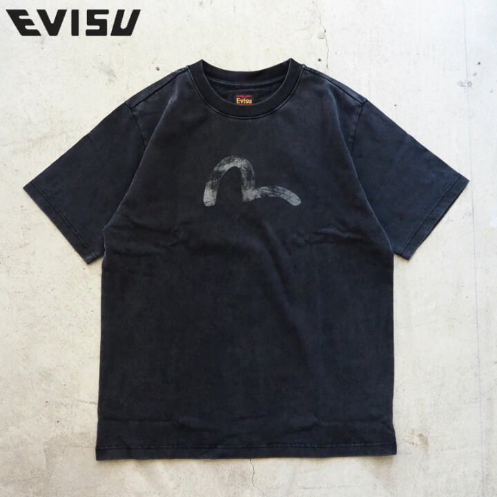 楽天市場】EVISU エヴィス Tシャツ メンズ 半袖 手描きカモメプリント 