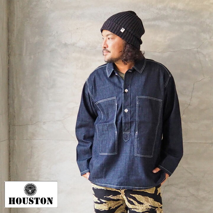 楽天市場】HOUSTON ヒューストン デニムシャツ USA COTTON DENIM 