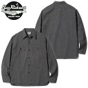 BUZZ RICKSON'S バズリクソンズ シャツ コットン コバート ワークシャツ BR26082 メンズ COTTON COVERT WORK SHIRT 長袖 長袖シャツ 日本製 アメカジ ワーク 東洋 東洋エンタープライズ バズリクソン 黒 ブラック