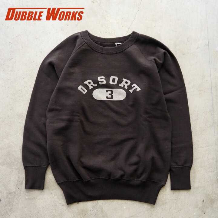 楽天市場】DUBBLE WORKS ダブルワークス スウェット トレーナー 