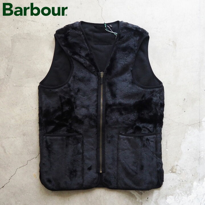 楽天市場】Barbour バブアー ベスト メンズ レディース ファーライナー 