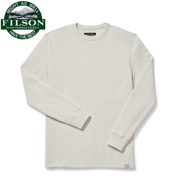 楽天市場】FILSON フィルソン ロンT メンズ WAFFLE KNIT THERMAL CREW 