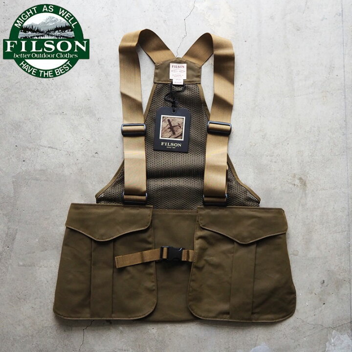 楽天市場】FILSON フィルソン ベスト メッシュ ゲームバッグ Mesh Game 