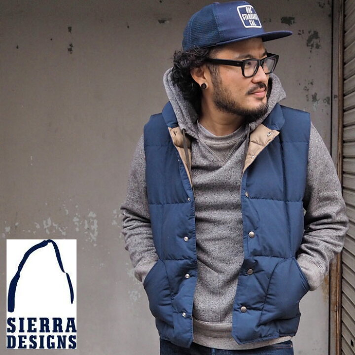 楽天市場】SIERRA DESIGNS シエラデザイン ダウンベスト 7981K-7981L  