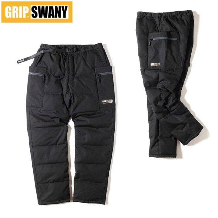 楽天市場】GRIP SWANY グリップスワニー ダウン パンツ メンズ FP DOWN 