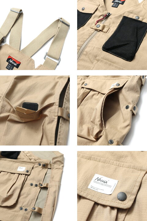 楽天市場】NANGA ナンガ ベスト TAKIBI RIPSTOP FIELD VEST N11D 焚火 