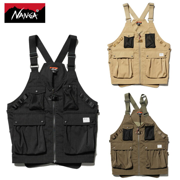 楽天市場】NANGA ナンガ ベスト TAKIBI RIPSTOP FIELD VEST N11D 焚火  