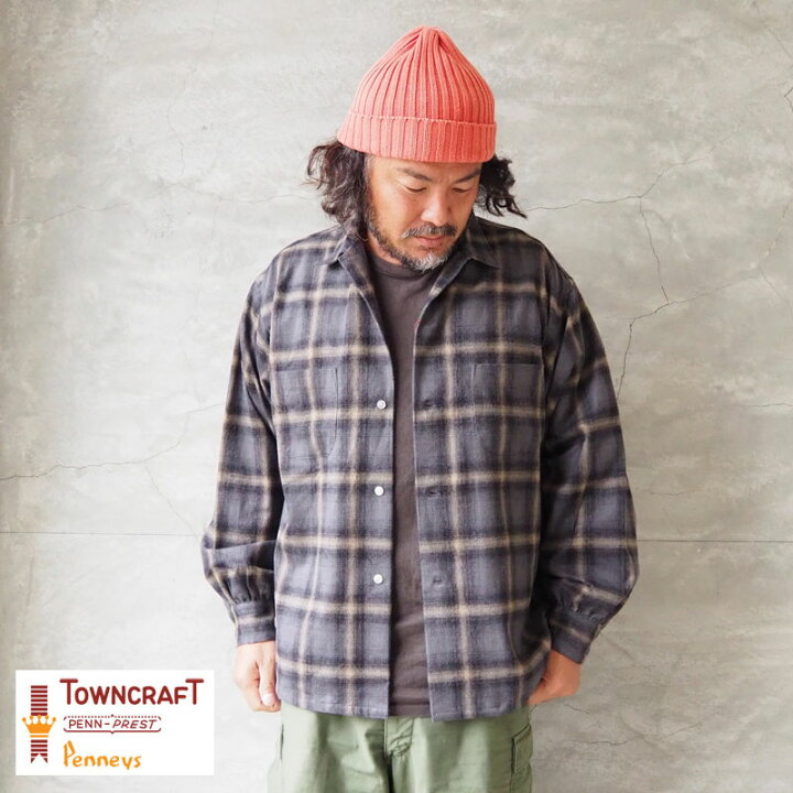 楽天市場】Town Craft タウンクラフト オンブレ シャツ メンズ Ombre 