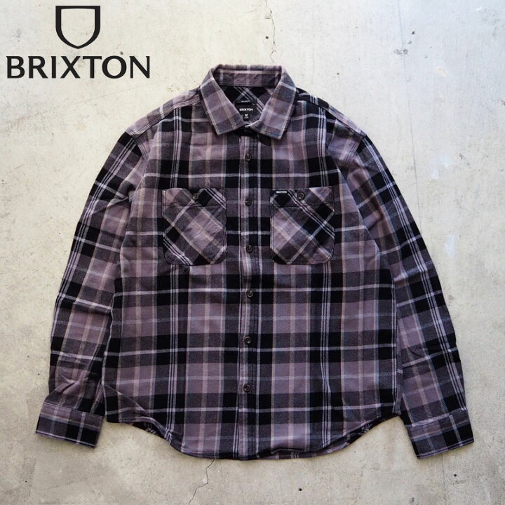 楽天市場】BRIXTON ブリクストン ネルシャツ メンズ VINTAGE WASH 
