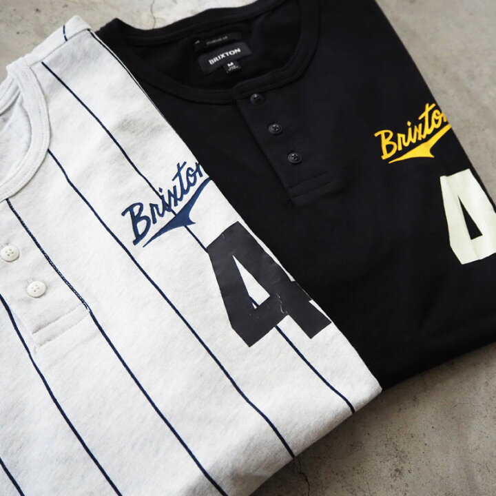 楽天市場】BRIXTON ブリクストン Tシャツ 半袖 ベースボールTシャツ 