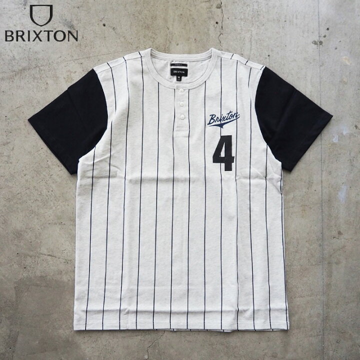 楽天市場】BRIXTON ブリクストン Tシャツ 半袖 ベースボールTシャツ 