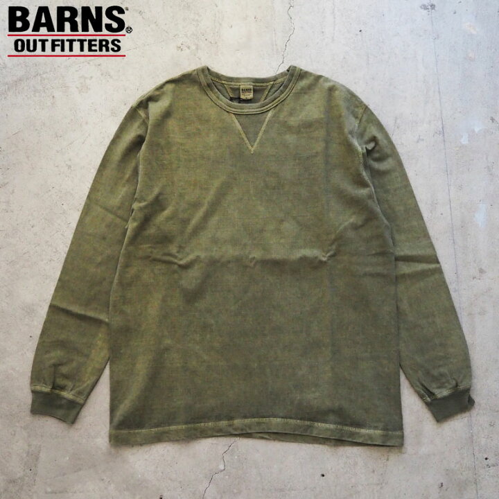 楽天市場】BARNS バーンズ ロンT メンズ 長袖 Tシャツ “STANDARD” 14 